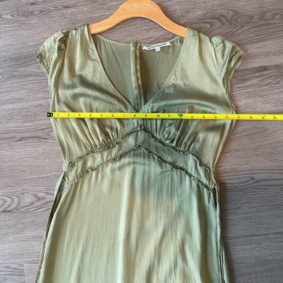 Reformation Kaye silk dress size 2 - Picture 8 of 10
